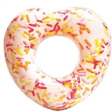Renklimestore 56253 Kalp Şekilli Simit 104 Cm, Su Sporları, Plaj Malzemesi, Şişme Ürün, Yüzme Aksesuarı, Kamp, Dalış, Güvenlik
