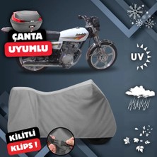 ULTRASHOP Rmg Moto Gusto Star 100 Motosiklet Brandası Arka Çanta Uyumlu Motosiklet Branda