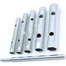 Renklimestore 6 Parça Çift Taraftan Sıkmalı Boru-Buji, Lokma Kovan Anahtar Set