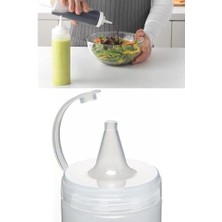 Renklimestore 2 Adet Sos Şişesi 700 ml Plastik Yağlık Sirkelik Ketçap Mayonez Sızdırmaz Sosluk Yağdanlık,bpa Içermez (Şeffaf)