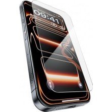 Renklimestore 14 Pro Ekran Koruyucu Için [kolay Takılan], 9h Güçlü Temperli Cam, Yüksek Çözünürlük, Çizilmeye Dayanıklı, Kılıf Dostu, Yok Hissi Verir - [siyah Köşesiz]