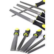 Renklimestore 5 Parça Mini Eğe Törpü Seti Ahşap Tahta Oyma Şekillendirme Büyük Boy 1410