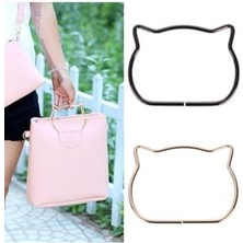 Renklimestore Çanta Sapi Metal Kedi Gümüş