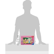 Renklimestore 89529 Wd 2X24P Puzzle Prenses'ın Arkadaşları