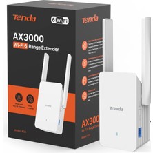 Renklimestore AX3000 Wi-Fi 6 Tekrarlayıcı, Wifi Sinyal Güçlendirici, 2.4ghz/5ghz Çift Bant, Yönlendiricilerle Uyumlu Wi-Fi Genişletici, Ap Modu, Wps Düğmesi, Akıllı LED Sinyali (A33), Beyaz