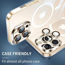 Renklimestore 14 Pro/pro Max Safir Premium Kamera Lens Koruyucu, 9h Temperli Cam, Metal Aksesuar, Kolay Kurulum