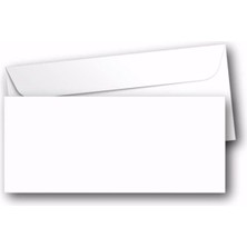 Renklimestore 100 Adet Kendinden Yapışkanlı Para Belge Diplomat Zarfı Geniş 24,5CM-11CM