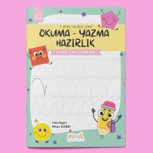 Renklimestore 1. Sınıfa Hazırlık Serisi / Okuma - Yazma Hazırlık / Çizgi Çalışmaları Aktivite Kitabı