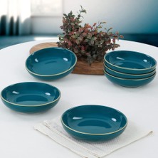 Renklimestore Petrol Mavi Halka Çerezlik/sosluk 13 cm 6 Adet