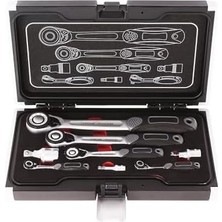 Renklimestore Cırcır Kol ve Adaptör Seti 8 Parça 1/2-1/4-3/8