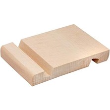 Renklimestore Ahşap Tablet ve Telefon Tutucu 2'li Set Kanal Aralığı 12 Mm-10 mm