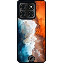 Scaleta Case Reeder S71 Uyumlu 3dgörsel Tasarımlı Glossy Mat Siyah Silikon Telefon Kılıfı