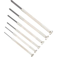 Renklimestore W 2251, Saatçi Tornavida Seti 6 Parça, Gri, Siyah