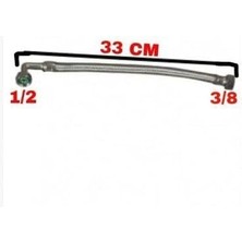 Renklimestore Gömme Rezervuar Dirsekli Şamandıra Bağlantı Fleksi 3/8-1/2 30CM…