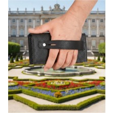 Newish Polo Portföy Stil Mıknatıslı Telefonluk, Kartlık, Cüzdan ve El Çantası-Vegan Suni Deri