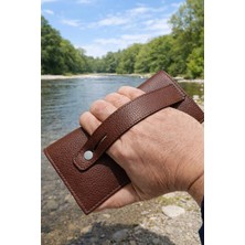 Newish Polo Portföy Stil Mıknatıslı Telefonluk, Kartlık, Cüzdan ve El Çantası-Vegan Suni Deri