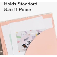 Renklimestore U Brands Çevre Dostu Cilt Seti, Zeytin ve Somon, 2,5 cm Halka, 2 Parça