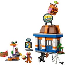 Renklimestore Burger Restoranı 77076-10 Yaş Üzeri Çocuklar Için Bronz Bombacı, Burger Bey, Ruh Emici ve Iskelet Minifigürleri Içeren Video Oyunu Temalı Yaratıcı Oyuncak Yapım Seti (546 Parça)