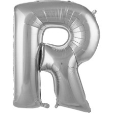İKM Harf Folyo Balon 40 Inç Gümüş -R-