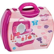 Renklimestore Aksesuarlı Çantalı Makyaj Seti (21 Parça)