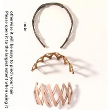 Renklimestore Katlanabilir Saç Taç Toka 1 Adet