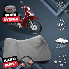 ULTRASHOP Revolt Rc3 Motosiklet Brandası Arka Çanta Uyumlu Motosiklet Branda