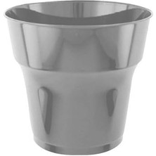 Renklimestore Plastik Bardak Parti Doğum Günü Etkinlik Için 25'li Gri Renk Renk Bardak 25 Adet