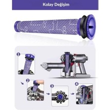 Renklimestore V6, V7, V8, DC58, DC59, Dc6, DC74 ile Uyumlu Ön Filtre 2'li