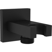 Renklimestore Root Square A4523336 El Duşu Çıkışı, Mat Siyah