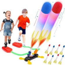 Renklimestore Kayyum Oyuncak Uçan Roket Air Rocket Duello 2 Li Set