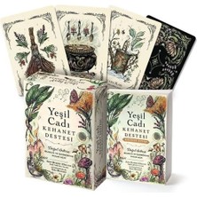 Renklimestore Yeşil Cadı Kehanet Destesi: Doğal Sihrin Bilgelik ve Içgörüsüne Kucak Açın, 50 Kartlık Deste ve Rehber Kitap