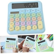 Renklimestore Büyük Ekran Renkli Tuşlu Masaüstü Hesap Makinesi – Okul, Ofis, Ev Kullanımı Için Rahat ve Şık Tasarım