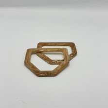 Aynalı Altıgen Akrilik Sap Bal Köpüğü