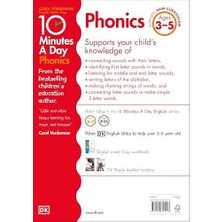 Renklimestore 10 Minutes A Day Phonics, Ages 3-5 (Preschool): Supports The National Curriculum, Helps Develop Strong English Skills