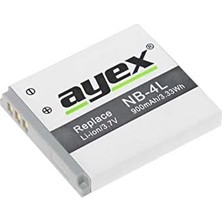 Renklimestore Nb-4l Batarya, Ixus 50 65 80 100 110 120 130 Is 117 225 230 ile Uyumlu (1 Adet Batarya)