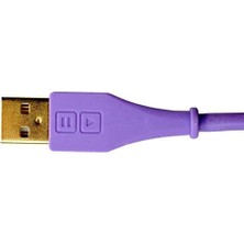 Renklimestore Dj Techtools Chroma Usb-A To B - 1.5mt | Straight Purple