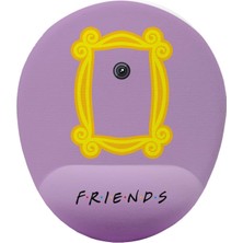 Renklimestore Çerçeve Baskılı Bilek Destekli Mouse Pad