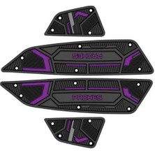 Hsb PH-703 Pcx 125 2025-2026 Kauçuk Basamak Takımı Mor