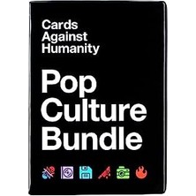 Renklimestore Against Humanity Insanlığa Karşı Kartlar: Pop Kültürü Paketi | 6 Temalı Paketler + 10 Yeni Kart | 2023 Için Yeni!