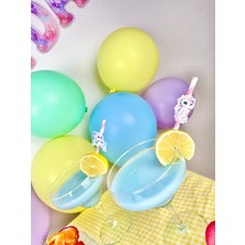 Fluparty Little Pearl - Minik İnci Temalı Figürlü Pipetler