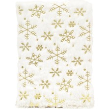Renklimestore A5 Peluş Kapaklı Kar Desenli Defter 80 Yp
