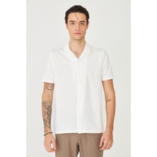White Stone Beyaz Gömlek T-Shirt