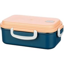 Titiz Plastik Aura Tek Gözlü Pratik Beslenme Kabı – 500 ml Kapasite Lacivert