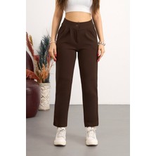 Bikelife Kadın Yüksek Bel Likralı Dar Paça Pantolon