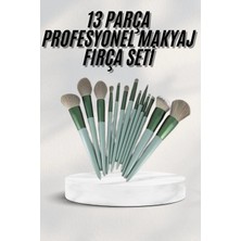 K-Yonlineticaret Dayanıklı Makyaj Fırçası Seti 13 Parça Yumuşak Kıllı Fırçalar Allık Fondöten Far Fı