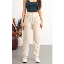 Bikelife Kadın Yüksek Bel Likralı Dar Paça Pantolon