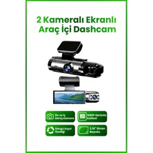 Harvox 2 Kameralı Wi-Fi Özellikli Full Hd Araç Kamerası – 1080P Gece Görüş, G-Sensor Dashcam