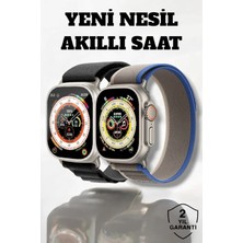 K-Yonlineticaret 49MM Ekranlı, Kan Basıncı ve Adımsayar Özellikli Bluetooth Akıllı Saat