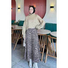 Lamelif Crop Kazak Camel