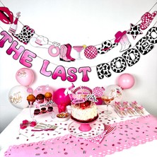 Fluparty Last Rodeo - Cowgirl Bekarlığa Veda Temalı Figürlü Banner